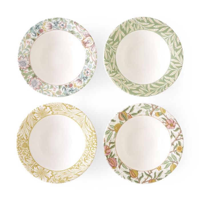 Plato Hondo Surtido Spode 19 cm (4 Unidades)