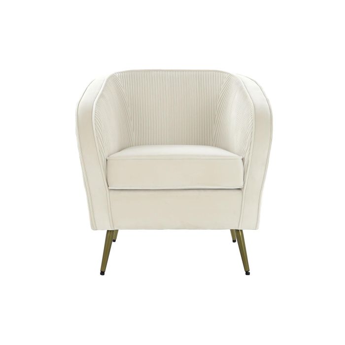 Sillon Glam DKD Home Decor Crema 68 x 73 x 70 cm 4 Sillon Glam DKD Home Decor Crema 68 x 73 x 70 cm 4