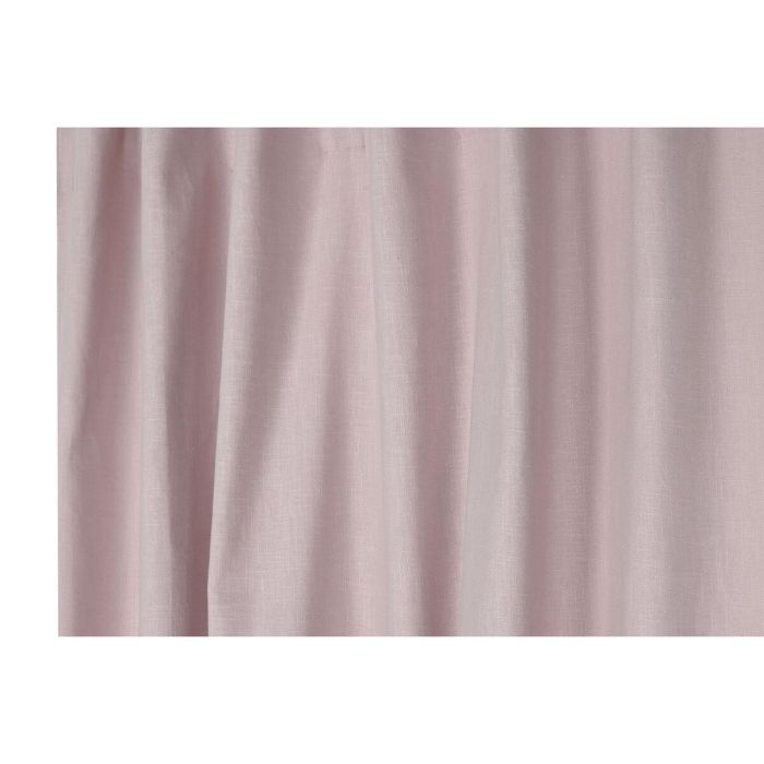 Cortina Cottage DKD Home Decor Rosa Palo 260 x 140 cm 2