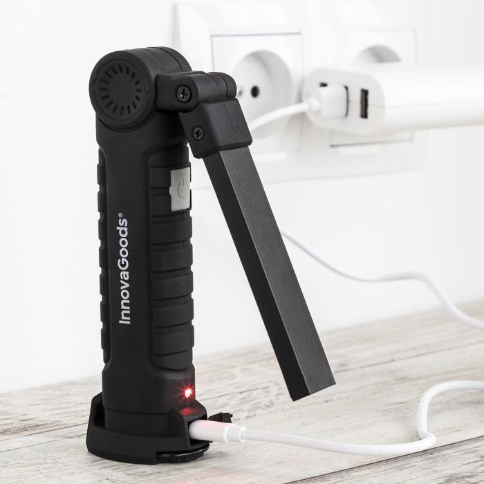 Linterna LED Recargable Magnética 5 en 1 Litooler InnovaGoods 7 Linterna LED Recargable Magnética 5 en 1 Litooler InnovaGoods 7