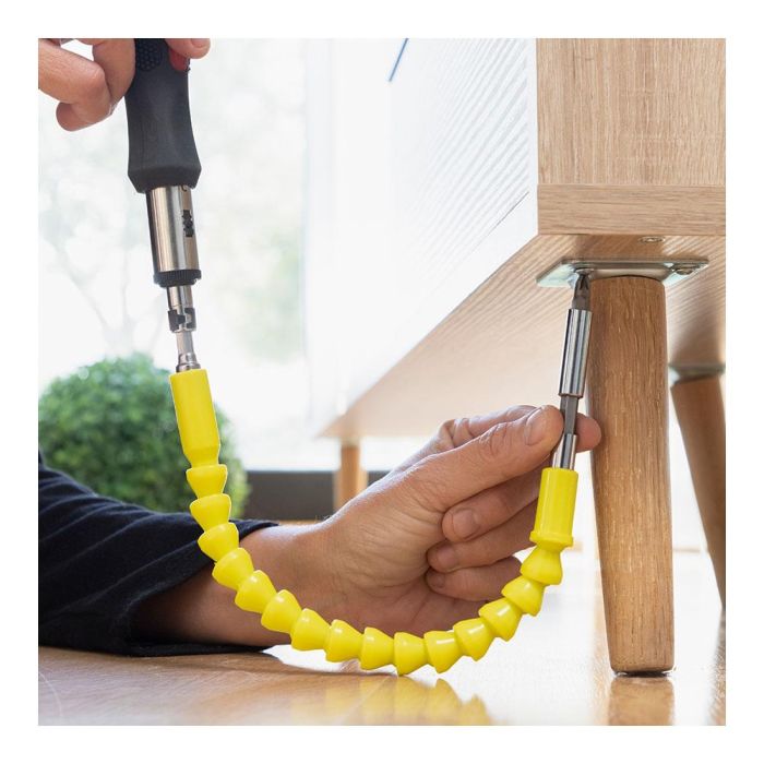 Extensor Flexible Magnético para Atornillador con Accesorios Drillex InnovaGoods 4