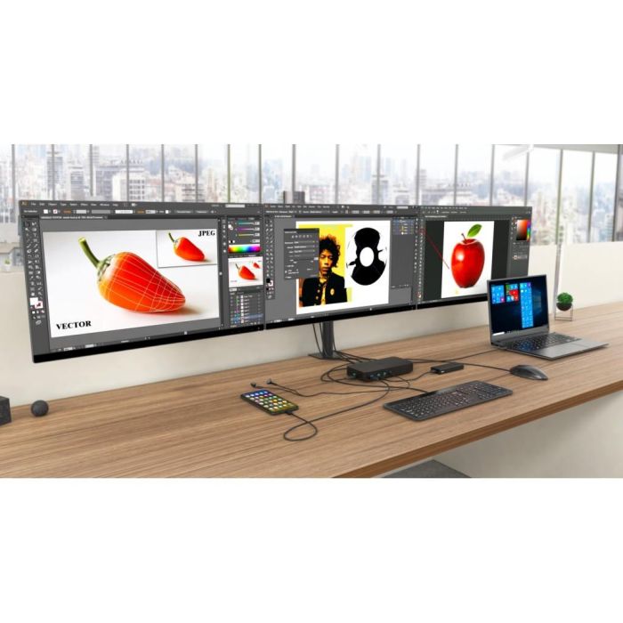 I-Tec Tripledock USB 3.0/USB-C con Power Delivery 100W y 3x Salidas 4K 60Hz 6 I-Tec Tripledock USB 3.0/USB-C con Power Delivery 100W y 3x Salidas 4K 60Hz 6