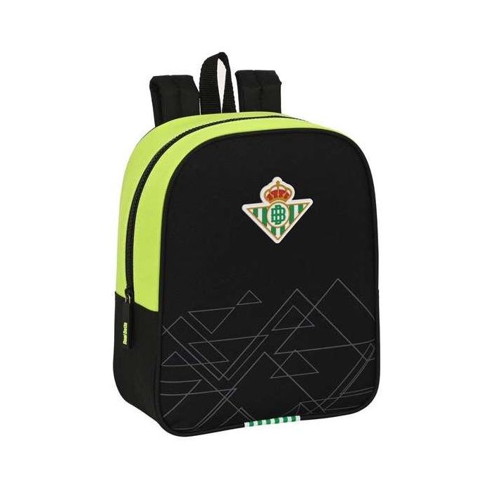Mochila Escolar Real Betis Balompié Negro Lima 22 x 27 x 10 cm Mochila Escolar Real Betis Balompié Negro Lima 22 x 27 x 10 cm