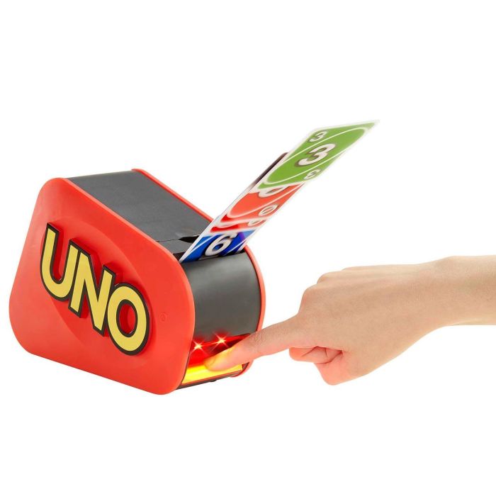 Mattel Juego Uno Extreme con luces y sonidos, edad mínima 7 años 3