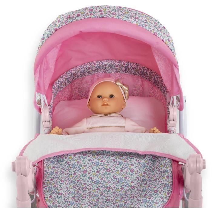 Accesorios para muñecos bebés - COROLLE - Cochecito de bebé con flores - para muñecos bebés de 36 a 52 cm - a partir de 3 años 3 Accesorios para muñecos bebés - COROLLE - Cochecito de bebé con flores - para muñecos bebés de 36 a 52 cm - a partir de 3 años 3