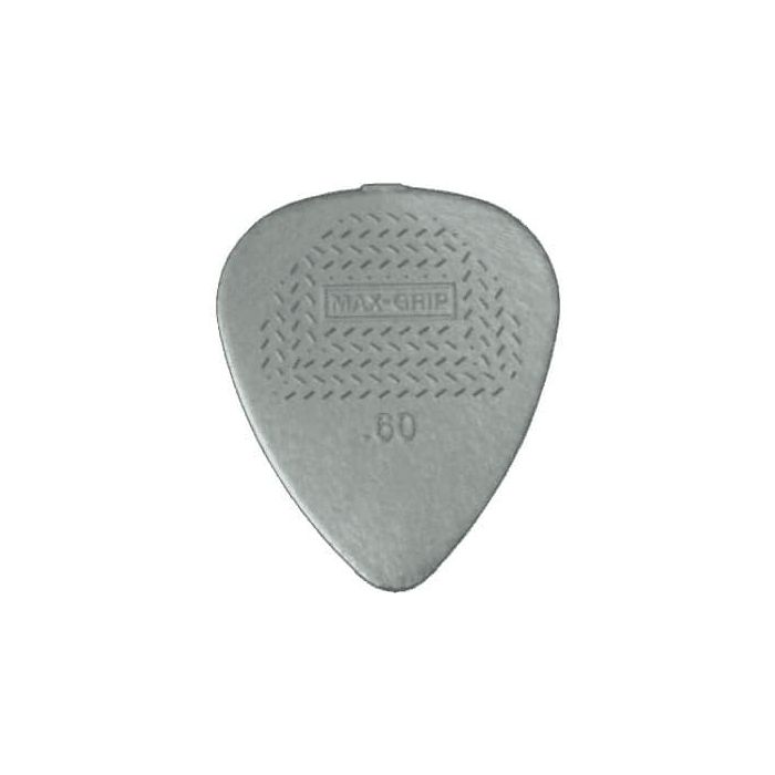 Dunlop Púas de Guitarra Max-Grip / Nylon Std - Pack de 12 Unidades 0,60mm