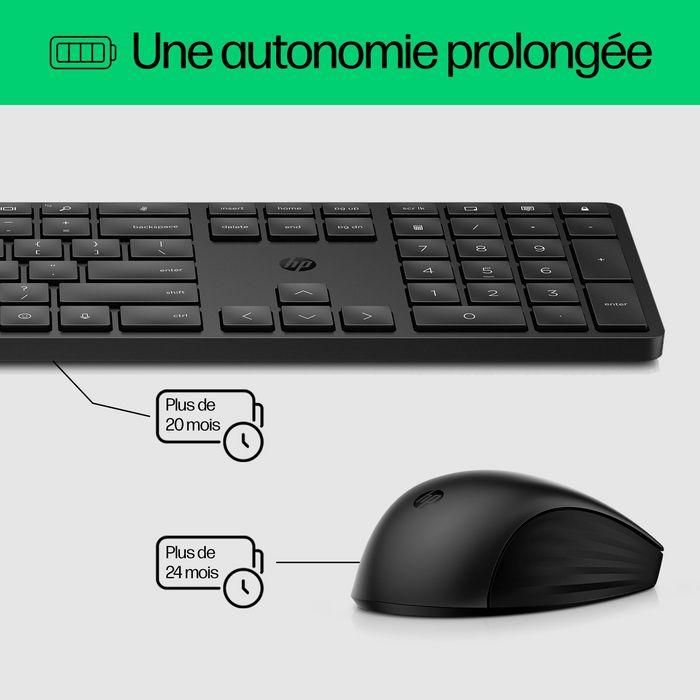 HP 650 Wireless Keyboard and Mouse Combo 18 HP 650 Wireless Keyboard and Mouse Combo 18