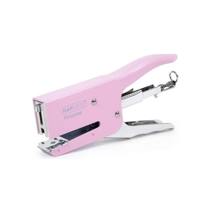 Grapadora Tenaza Rapesco 81 Porpoise (50H) Rosa