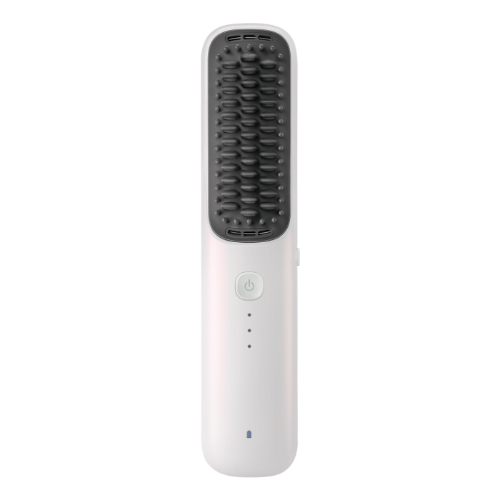 Xiaomi BHR07RFEU Cepillo de Aire Caliente, Plancha Alisadora Inalámbrica con Iones Negativos, 3 Temperaturas, Blanco