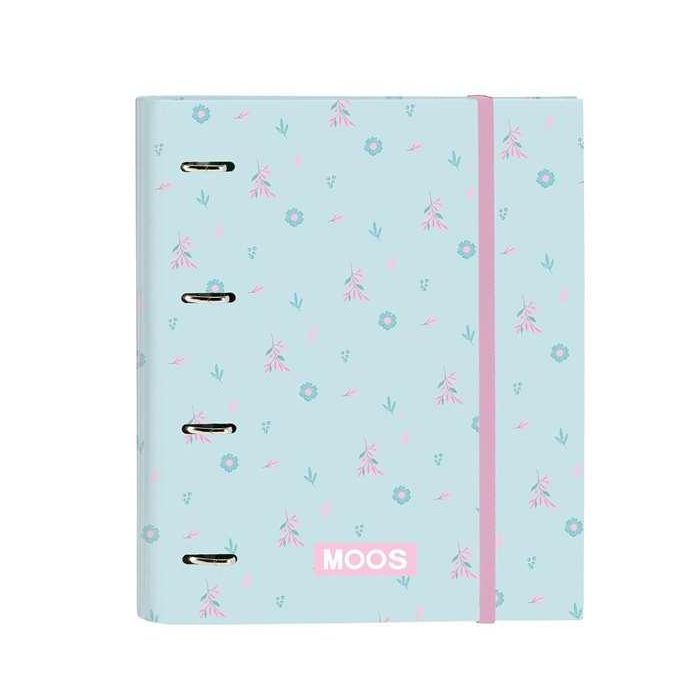 Safta Carpeta 4 Anillas 35mm Moos "Garden" Acolchada Rolling Printing Azul Turquesa 27x32x3.5cm 1 Safta Carpeta 4 Anillas 35mm Moos "Garden" Acolchada Rolling Printing Azul Turquesa 27x32x3.5cm 1