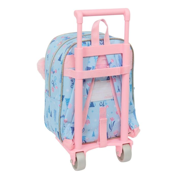 Mochila Escolar con Ruedas Frozen Ice magic Azul 22 x 27 x 10 cm 1