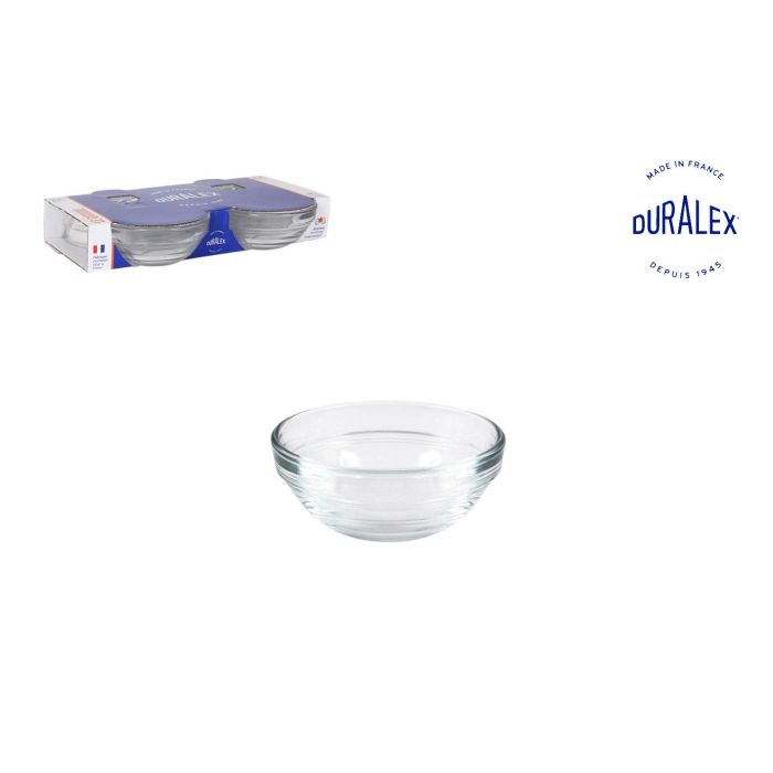 Duralex Set 4 Bols Apilables Transparentes 70cc Ø7.5x3cm (24 Cajas) 0 Duralex Set 4 Bols Apilables Transparentes 70cc Ø7.5x3cm (24 Cajas) 0