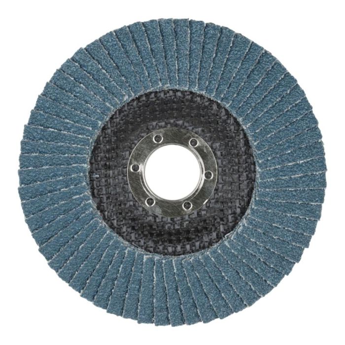 Wolfcraft Disco de láminas abrasivo Gr40 Ø125 mm, grano 40, velocidad máxima 12.250 rpm 1 Wolfcraft Disco de láminas abrasivo Gr40 Ø125 mm, grano 40, velocidad máxima 12.250 rpm 1