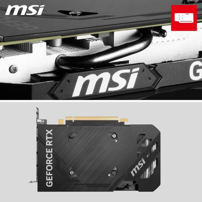 Tarjeta Gráfica MSI 8 GB GDDR6 Nvidia Geforce RTX 4060 3