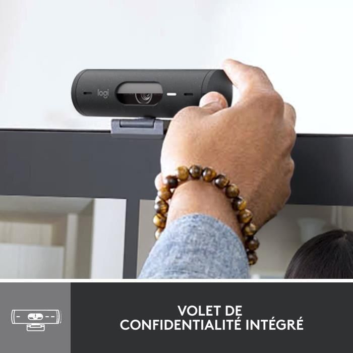 Webcam Logitech Brio 500 grafito Full 5 Webcam Logitech Brio 500 grafito Full 5
