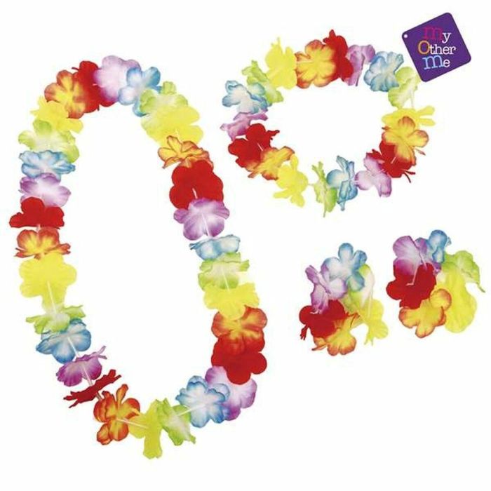 Pulseras y collares de hawaiana talla unica 4 Pulseras y collares de hawaiana talla unica 4