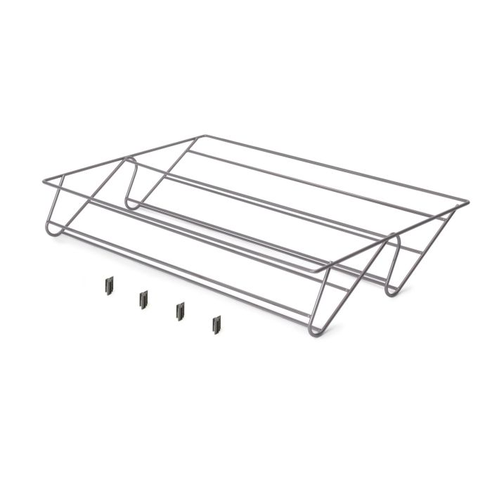 Emuca Cajón zapatero para armarios y vestidores Quartz, 540 (M70), Acero, Titanio 0 Emuca Cajón zapatero para armarios y vestidores Quartz, 540 (M70), Acero, Titanio 0