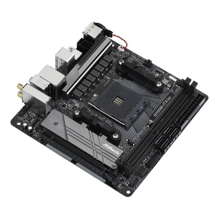 ASRock B550M-ITX/ac Placa Base AM4 Mini ITX AMD B550 DDR4 HDMI/DP Retail 2