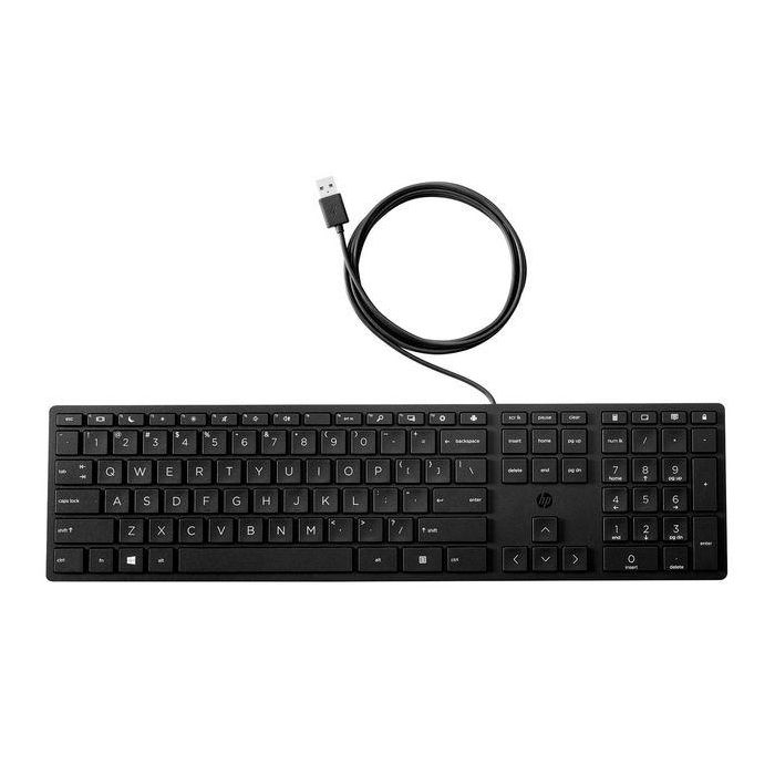 HP 320K Teclado USB con Cable, Distribución Nórdica, Cómodo y Fiable para Mayor Productividad Profesional en Escritorio 0 HP 320K Teclado USB con Cable, Distribución Nórdica, Cómodo y Fiable para Mayor Productividad Profesional en Escritorio 0