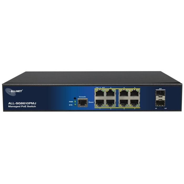 8+2P ALLNET ALL-SG8610PMJ POE M 2