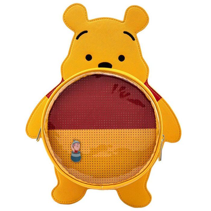 Loungefly Mochila Coleccionista de Pines Disney Winnie The Pooh con Pin Exclusivo de Piglet 4 Loungefly Mochila Coleccionista de Pines Disney Winnie The Pooh con Pin Exclusivo de Piglet 4