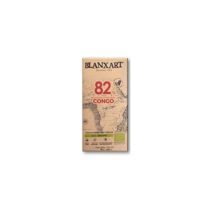 Chocolate Negro 82% Congo 75 Gr Eco Chocolate Negro 82% Congo 75 Gr Eco