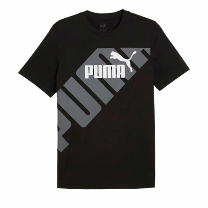 Camiseta de Manga Corta Hombre Puma POWER Graphic M 0 Camiseta de Manga Corta Hombre Puma POWER Graphic M 0