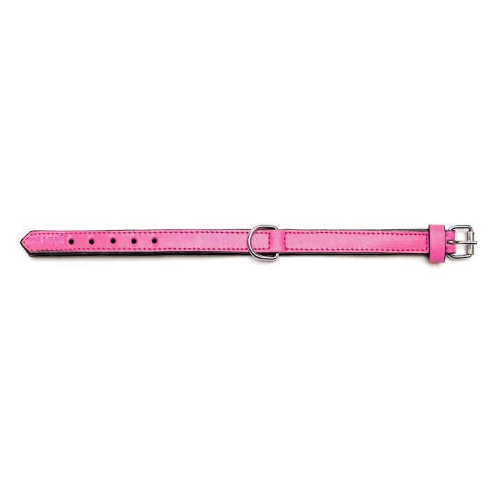 Collar Piel Acolchado 40 cm X 20 mm Fuxia 6 Collar Piel Acolchado 40 cm X 20 mm Fuxia 6