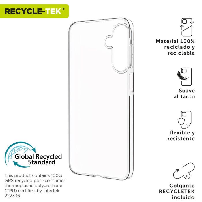 Funda para Móvil Muvit for Change Galaxy A26 5G Transparente 4 Funda para Móvil Muvit for Change Galaxy A26 5G Transparente 4