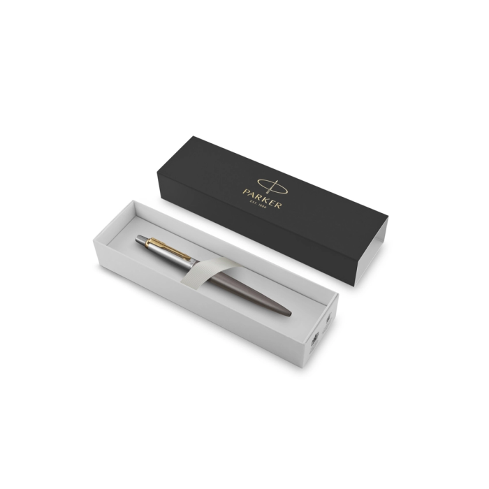 Parker Jotter Grey Core GT Bolígrafo con cuerpo gris mate y capuchón de acero inoxidable 2