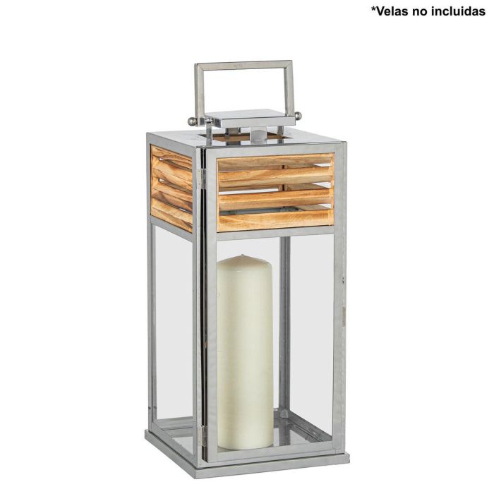 Farol Alexandra House Living Plata Acero 5