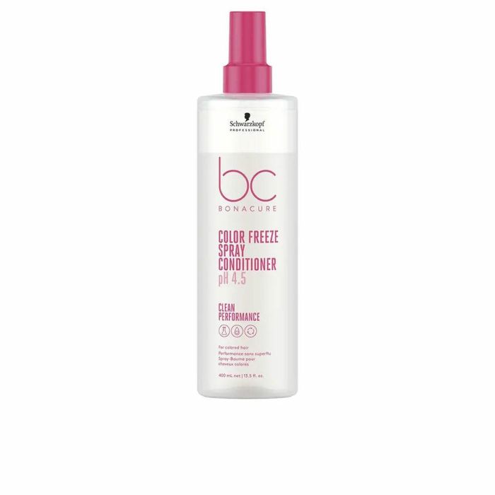 Schwarzkopf BC Color Freeze Acondicionador Spray Cabello Teñido Sin Aclarado, Protección Térmica, Sella Color, Vegano 200 ml