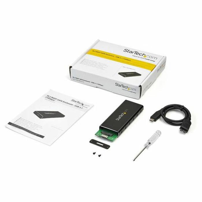 Caja Startech SM21BMU31C3 SATA M.2 USB 3.1 1 Caja Startech SM21BMU31C3 SATA M.2 USB 3.1 1