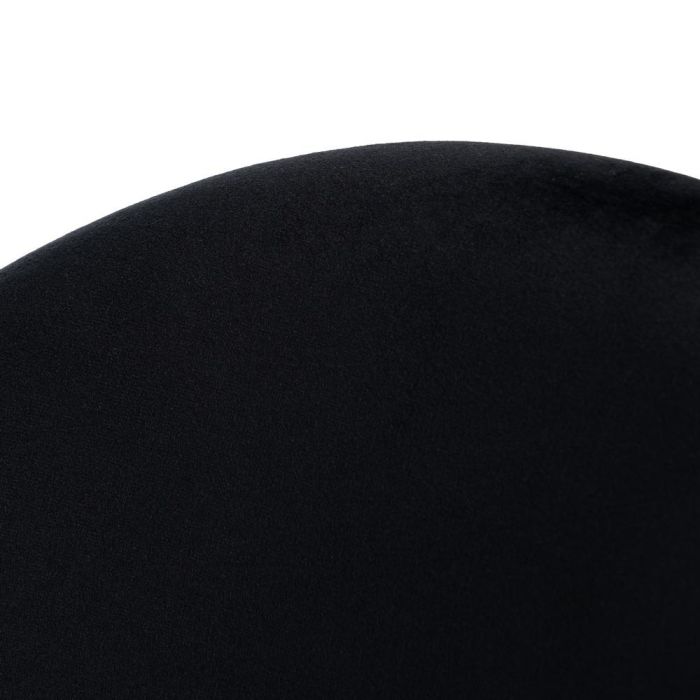 Silla Negro Tejido-Metal Contract 49 X 60 X 81 cm