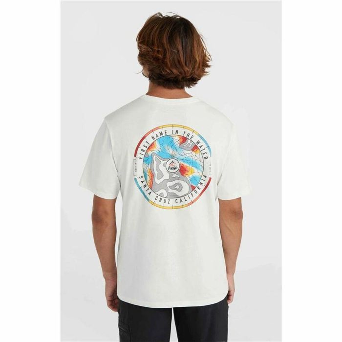 Camiseta de Manga Corta Hombre O'Neill Trvlr  Blanco 2