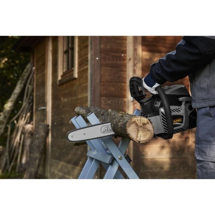 ALPINA ACS 39 ALP8008984864634 - Motosierra térmica 1200 W con espada de 14 pulgadas, Negra 1