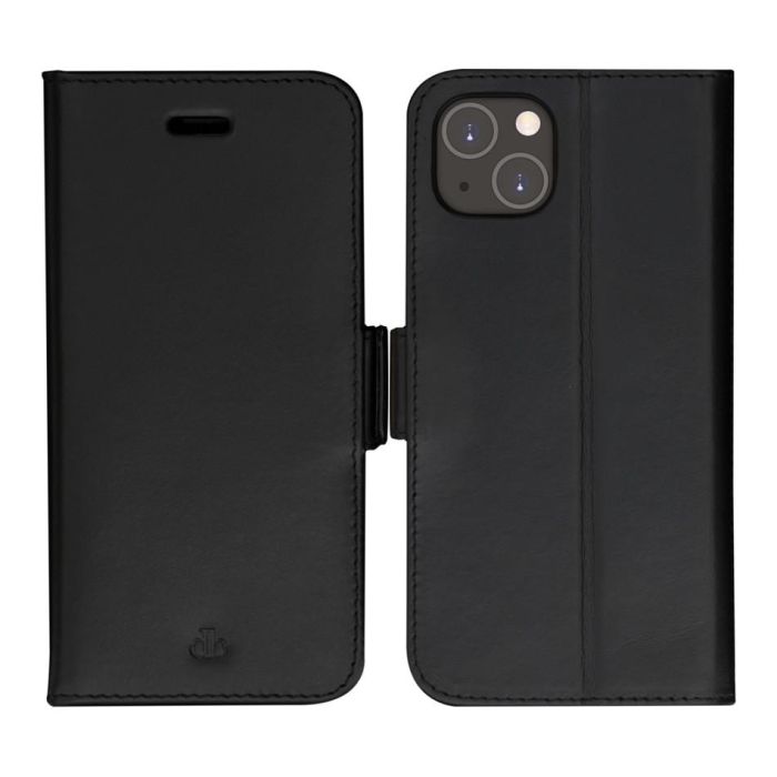dbramante1928 Copenhagen - Funda Cartera Flip Cover de Cuero Negro para Apple iPhone 14 Plus (6.7") con Cierre Magnético, 3 Bolsillos, Soporte y Carga Inalámbrica 2 dbramante1928 Copenhagen - Funda Cartera Flip Cover de Cuero Negro para Apple iPhone 14 Plus (6.7") con Cierre Magnético, 3 Bolsillos, Soporte y Carga Inalámbrica 2