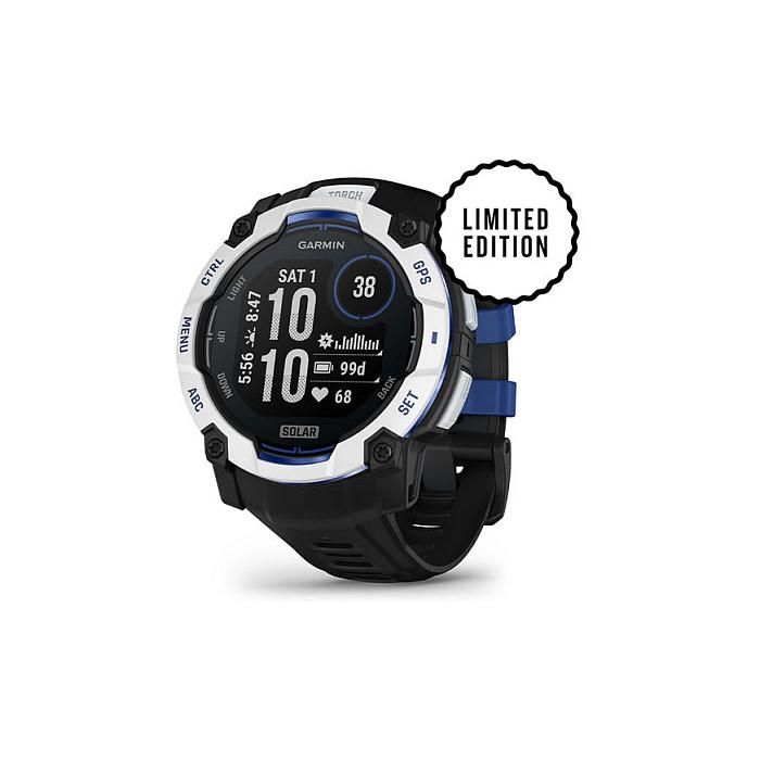 Garmin Instinct 3 Solar GPS Reloj Inteligente para Deporte 50mm Blanco Unisex con Carga Solar y GPS 10