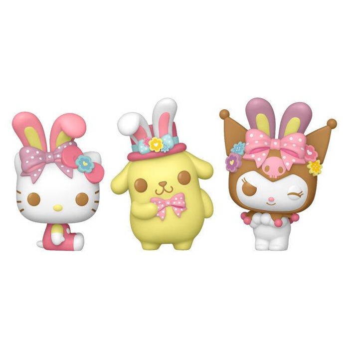 FUNKO Pocket POP Blister 3 figuras Hello Kitty and Friends 3,8cm