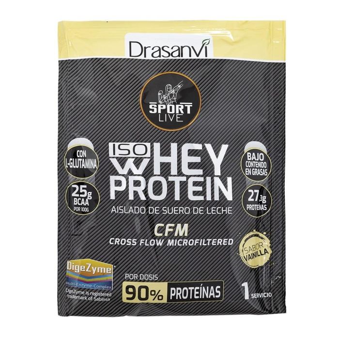 Sport Live Whey Protein Aislado Vainilla 30G