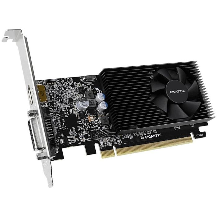 GIGABYTE GV-N1030D4-2GL Tarjeta Gráfica NVIDIA GeForce GT 1030 2GB GDDR4 64 bit PCI Express 3.0 HDMI DVI-D DirectX 12.0 1