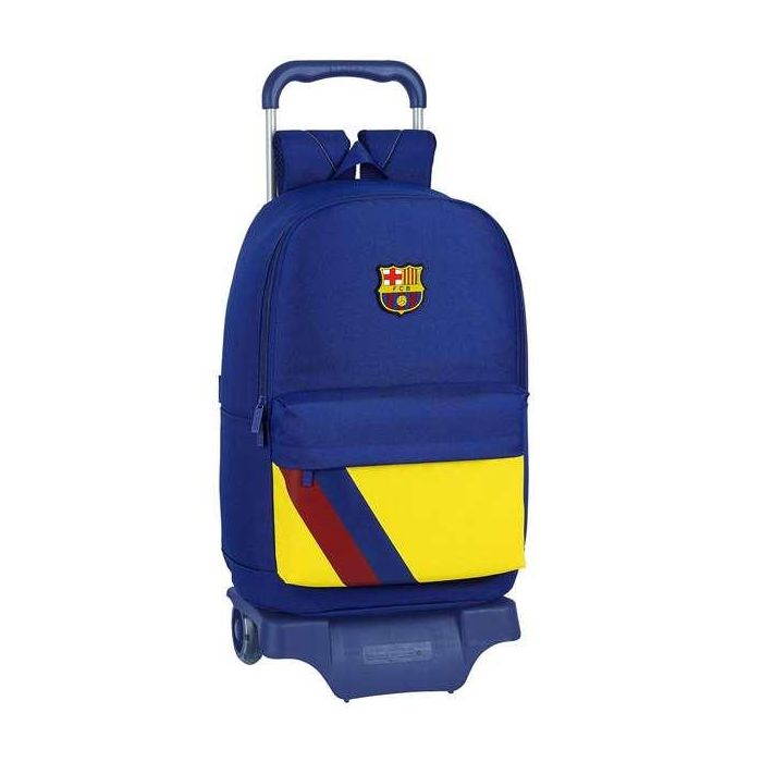 Mochila Escolar con Ruedas 905 F.C. Barcelona 1