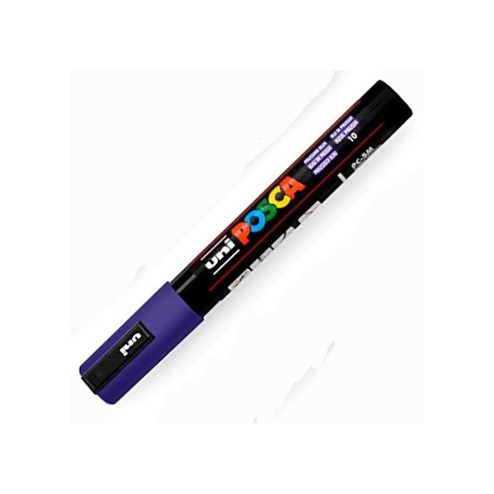 Posca Marcador Pc-5M No Permanente Punta Forma De Bala 1,8 - 2,5 mm Azul Prusia Posca Marcador Pc-5M No Permanente Punta Forma De Bala 1,8 - 2,5 mm Azul Prusia
