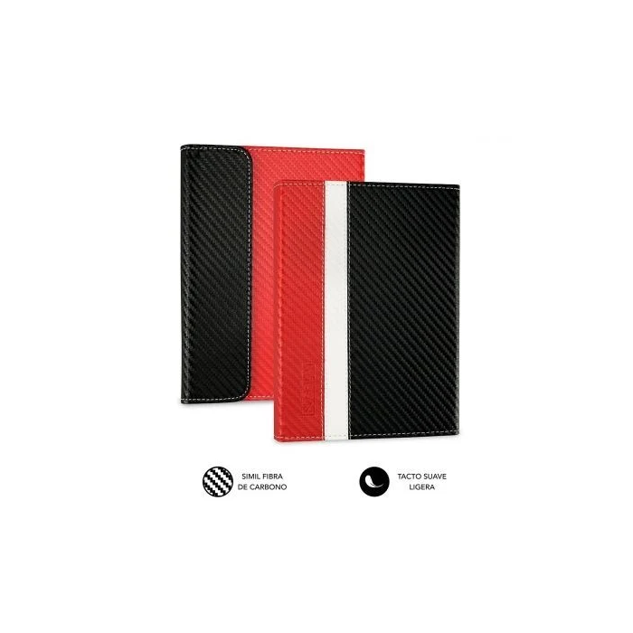 SUBBLIM Funda Ebook 6" Rojo