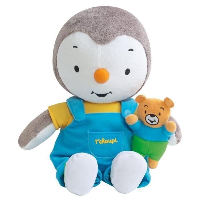 JeminiT'choupi 30 cm con osito de peluche 1