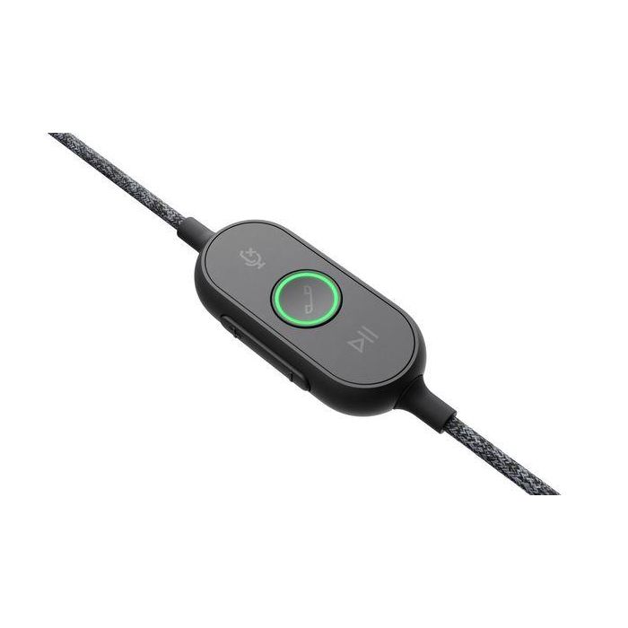 Logitech Zone Wired UC Auriculares con Micrófono, Cancelación de Ruido Dual, USB-C, Certificación Microsoft Teams, 1.9m 4