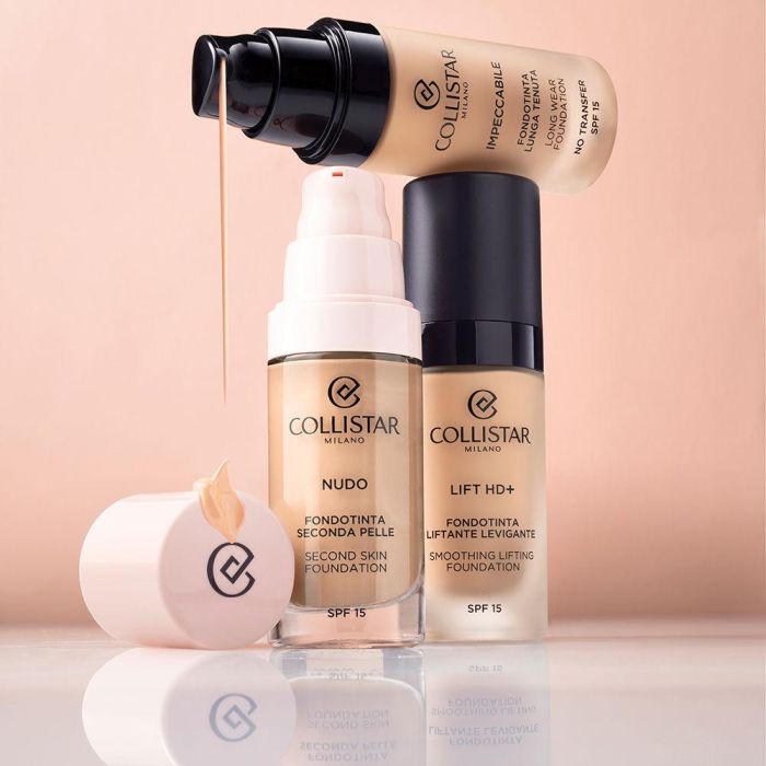 Collistar NUDO Fondo Maquillaje Segunda Piel SPF15 #3N-naturale 30 ml
