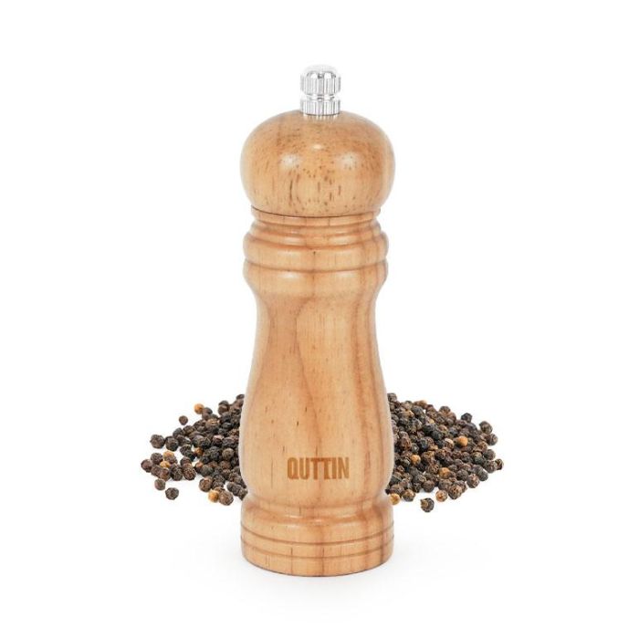 Molinillo de Pimienta de Madera 15 cm Quttin (20 Unidades) 4 Molinillo de Pimienta de Madera 15 cm Quttin (20 Unidades) 4