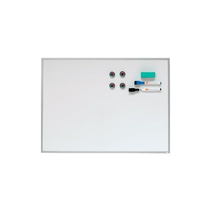 Nobo Pizarra Magnética Pequeña Marco Aluminio 58.5x43 cm Blanco Nobo Pizarra Magnética Pequeña Marco Aluminio 58.5x43 cm Blanco