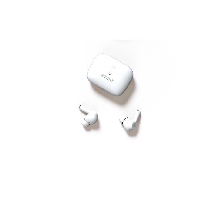 Auriculares inalámbricos - Bluetooth 5.3 - RYGHT - Jumo ANC - Blanco 3 Auriculares inalámbricos - Bluetooth 5.3 - RYGHT - Jumo ANC - Blanco 3